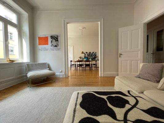 Wonhraum I mit Blick auf II