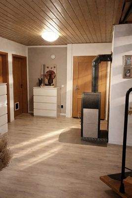 Diele mit Ofenanschluß