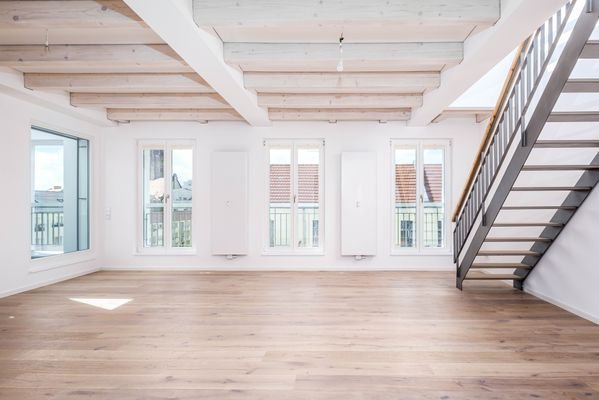 Auf zur Dachterrasse