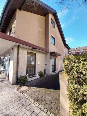 Ansicht Hauseingänge