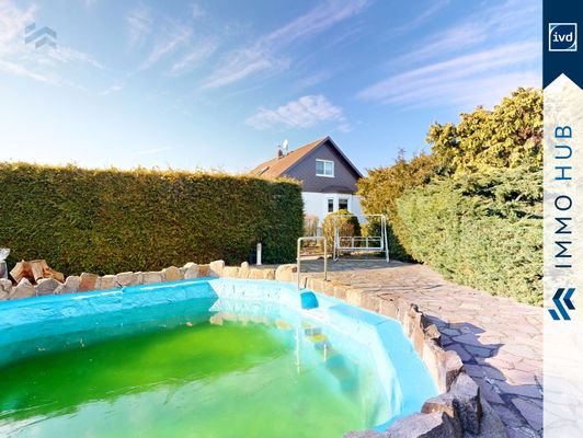 Pool / Blick zu Haus 2