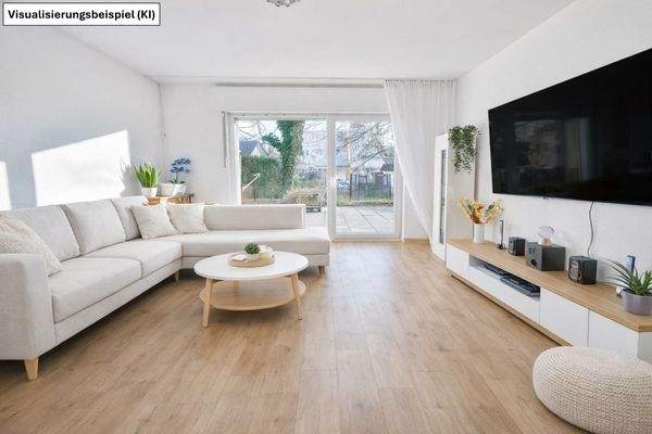 Visualisierung Wohnzimmer (KI)