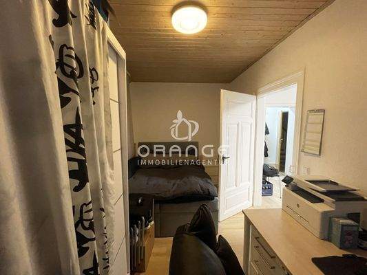 Im Schlafzimmer wird auch noch...