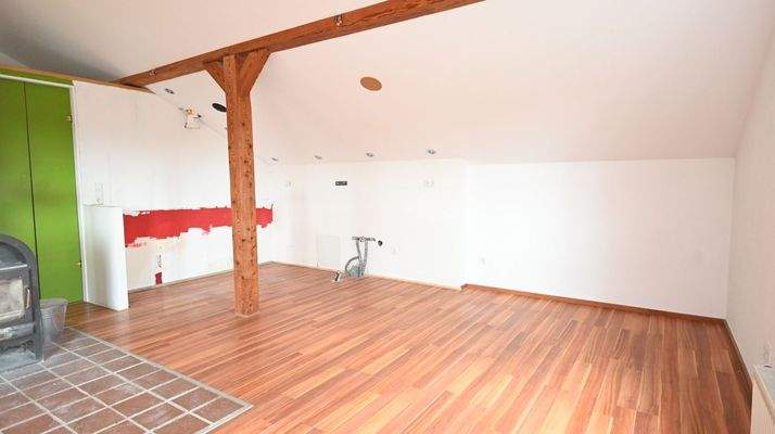 ...mit offenem Kochbereich