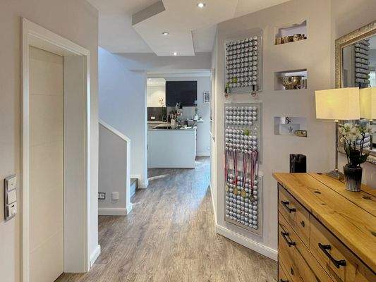 Offen & einladend: der Eingangsbereich