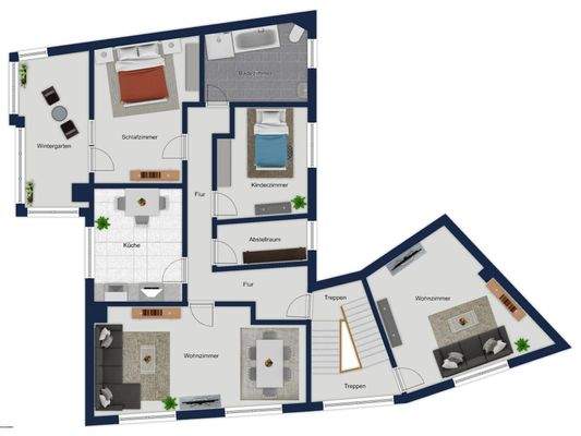 Grundriss Obergeschoss