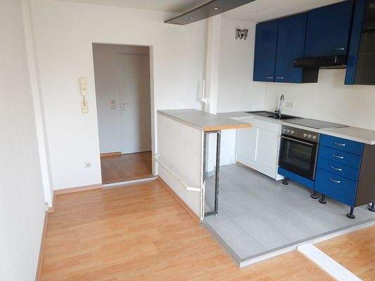 Offene Küche in Zimmer 1