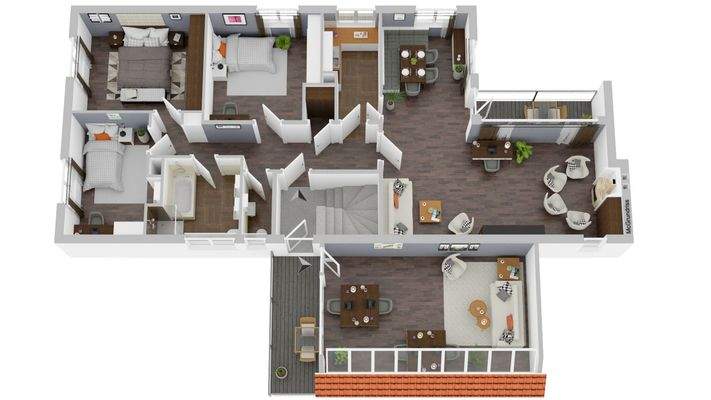 Grundriss Obergeschoss