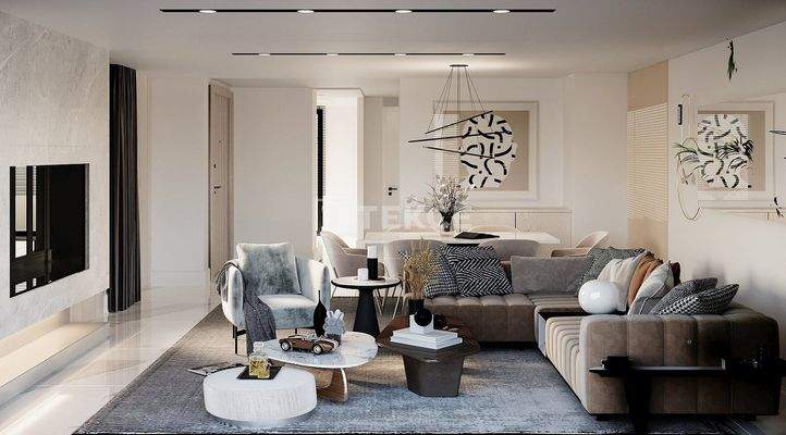 Villas with Pools and Indoor Parking in Döşemealtı Antalya