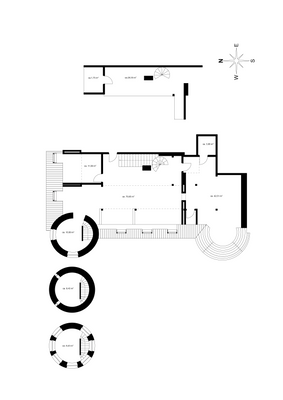 Grundriss Turmapartment