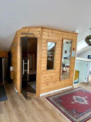 Wohlfühl-Sauna im Dachgeschoß