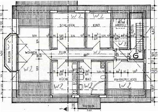 Grundriss Dachgeschoss