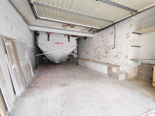 Garage/Pelletspeicher