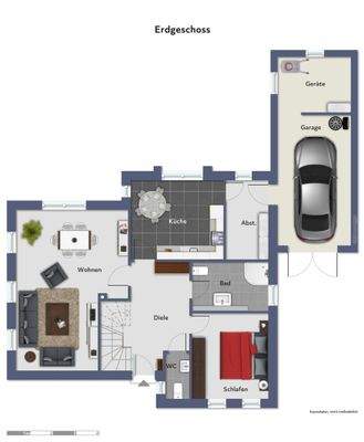 Grundriss Erdgeschoss