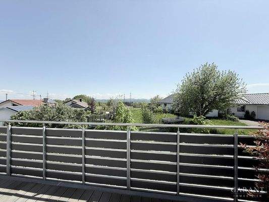 Blick vom Südbalkon