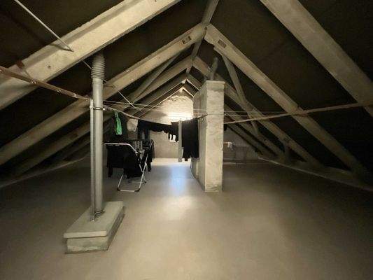 Auf dem Trockenboden