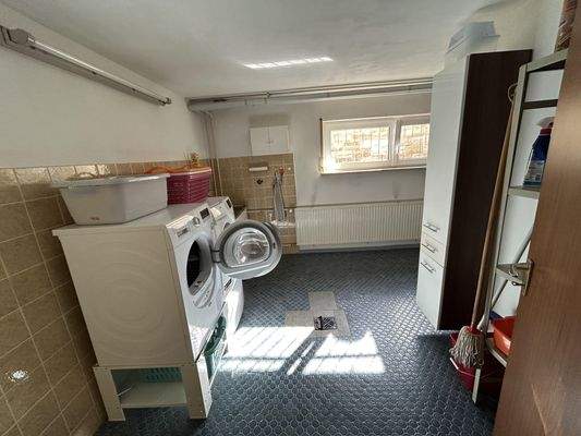 Waschhaus im Keller