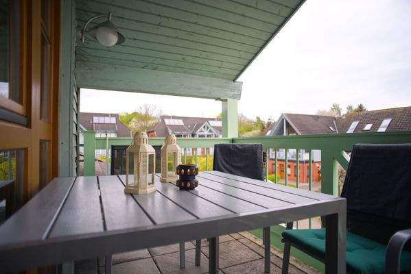 Balkon am Wohnzimmer