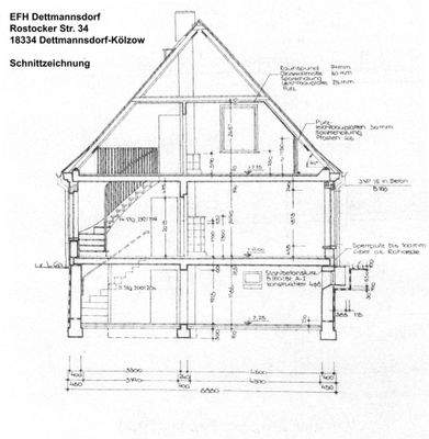EFH Dettmansdorf - Schnitt