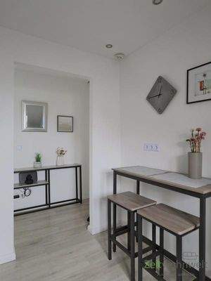 kleiner Esstisch in der Küche