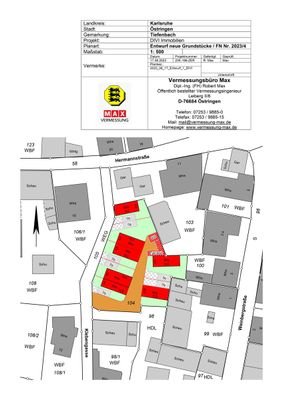 Projektentwicklung Lageplan Tiefenbach