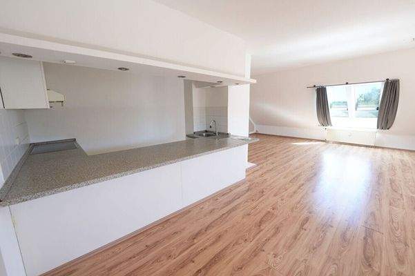 Loftartiger Wohn-Essbereich