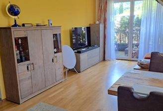 Wohnbereich Villach mit Zugang zum Balkon.jpg