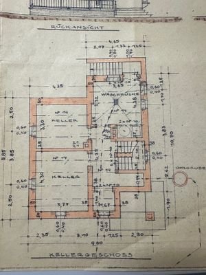 Grundriss Keller