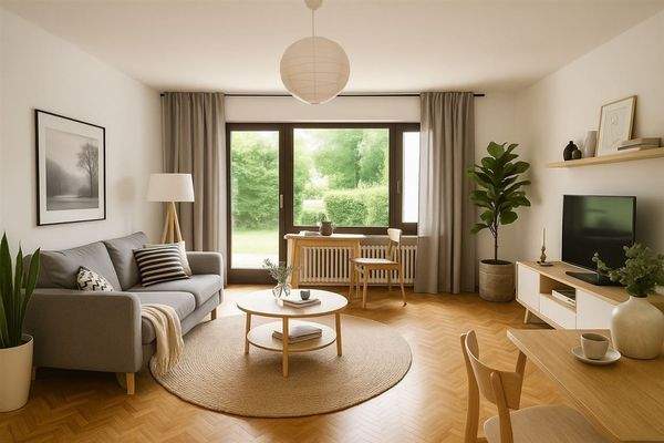 Einrichtungsbeispiel Wohnzimmer