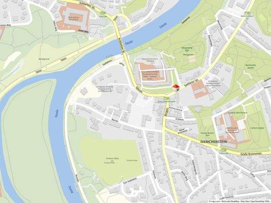 Geolyzer Kartenausschnitt