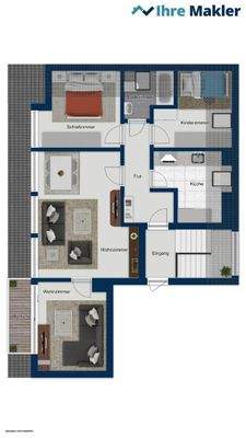 Grundriss Dachgeschoss