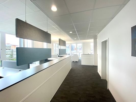Blick in das Büro