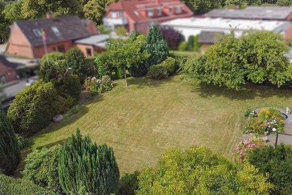 Luftaufnahme Garten