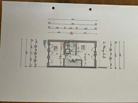 Raumaufteilung 2. OG