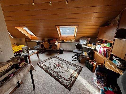 Hobbyraum Dachgeschoss