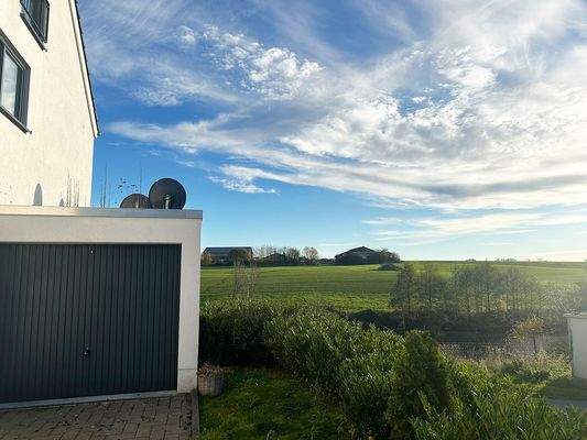 Ausblick hinter dem Haus