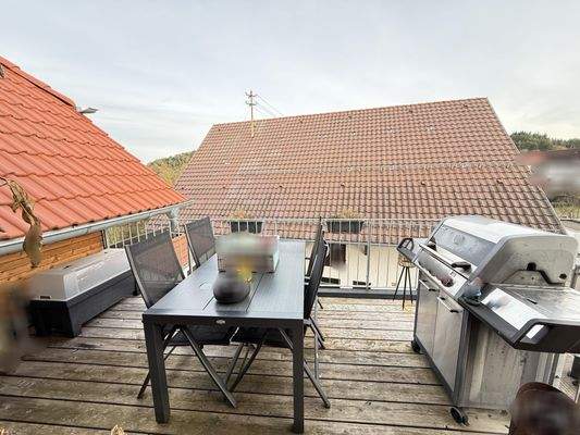 Balkon mit Südausrichtung