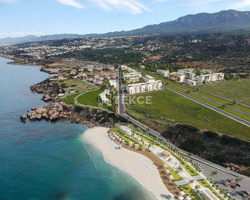 Garden Floor and Penthouse Apartments in Esentepe Girne