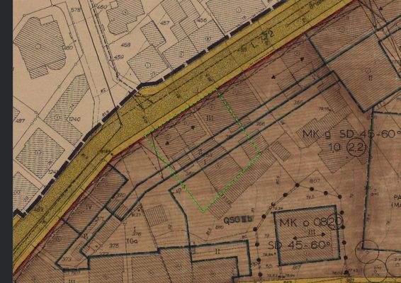 Ausschnitt Bebauungsplan