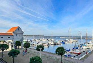 Sicht über den Hafen