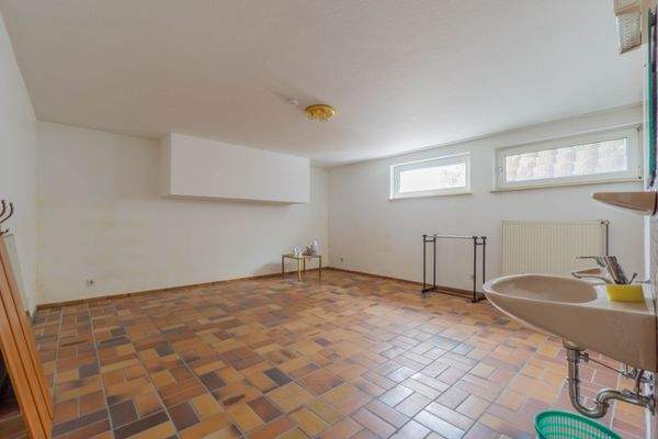 Souterrain Hobbyraum