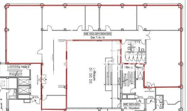 Grundriss 3.OG ca. 532 m²