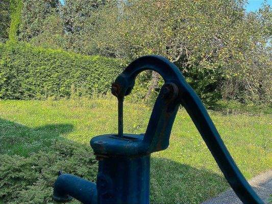 Handpumpe für Zisterne