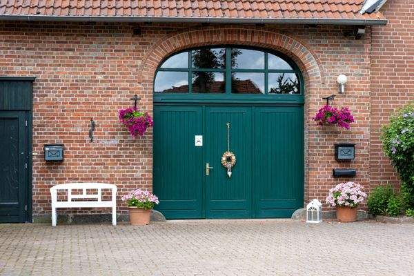 Eingang zur Hauptwohnung