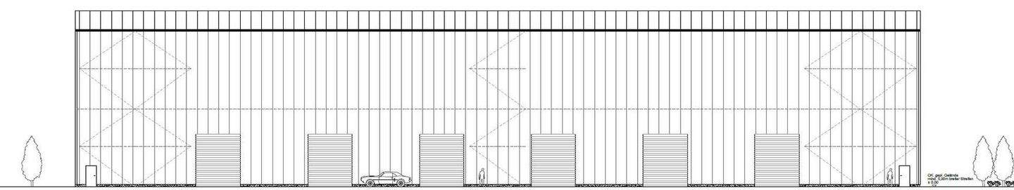Skizzenbeispiel Halle 15 M