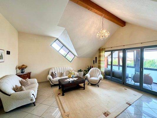 Teil des großen Wohnbereichs