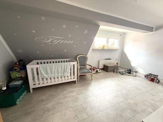Kinderzimmer Dachgeschoss