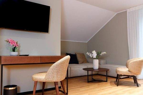 Teiansicht einer Suite