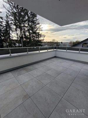 herrliche Dachterrasse