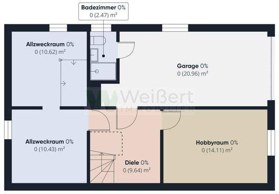 Grundriss EFH Keller